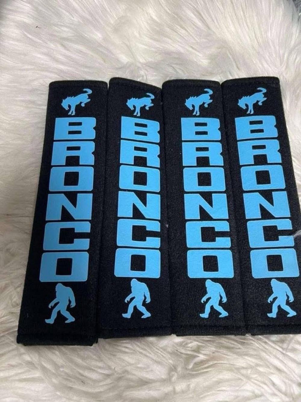 2 sets (4 total pieces) seatbelt covers